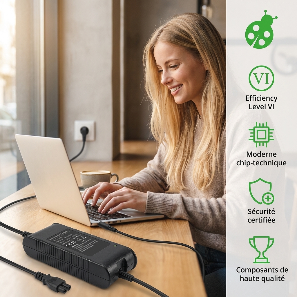 Chargeur ordinateur portable dell latitude 6430u 643u 0054