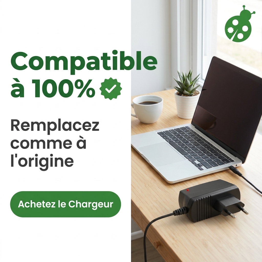 Chargeur ordinateur portable danew d book 131