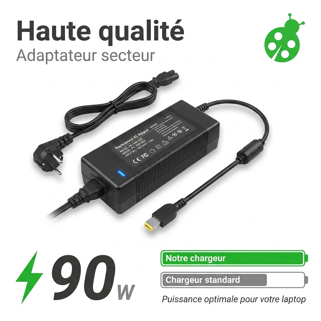 Chargeur ordinateur portable lenovo thinkpad t470p