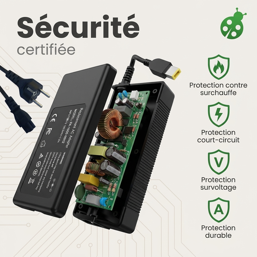 Chargeur ordinateur portable lenovo ideapad yoga 13 ideapad