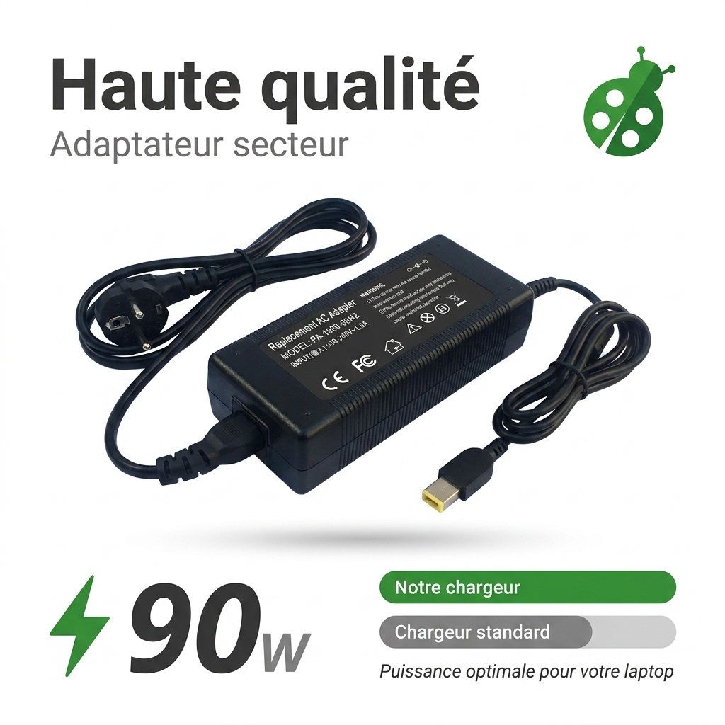 Chargeur ordinateur portable lenovo thinkpad e560p 20g5