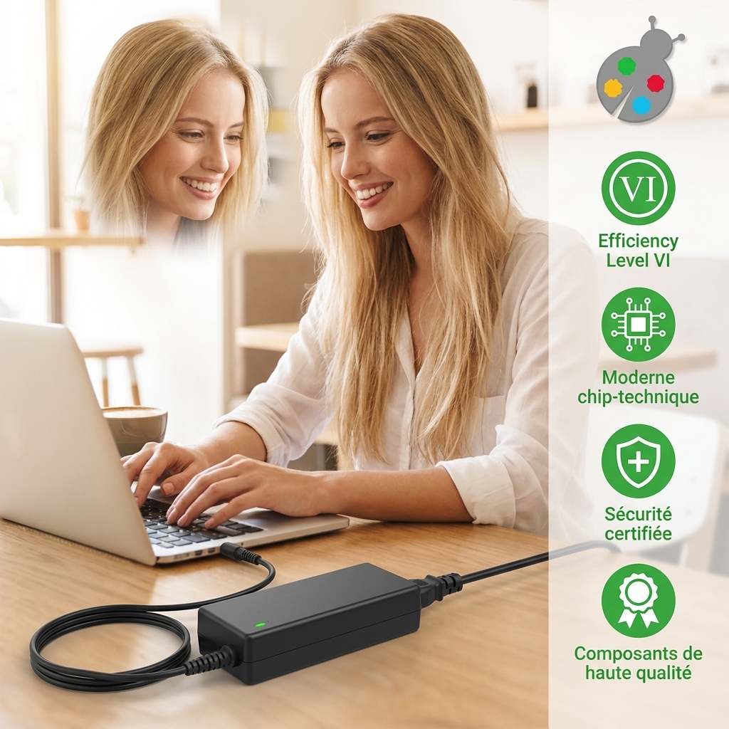 Chargeur ordinateur portable toshiba satellite pro c40