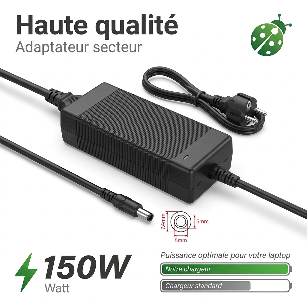 Chargeur ordinateur portable dell inspiron 17r 7720
