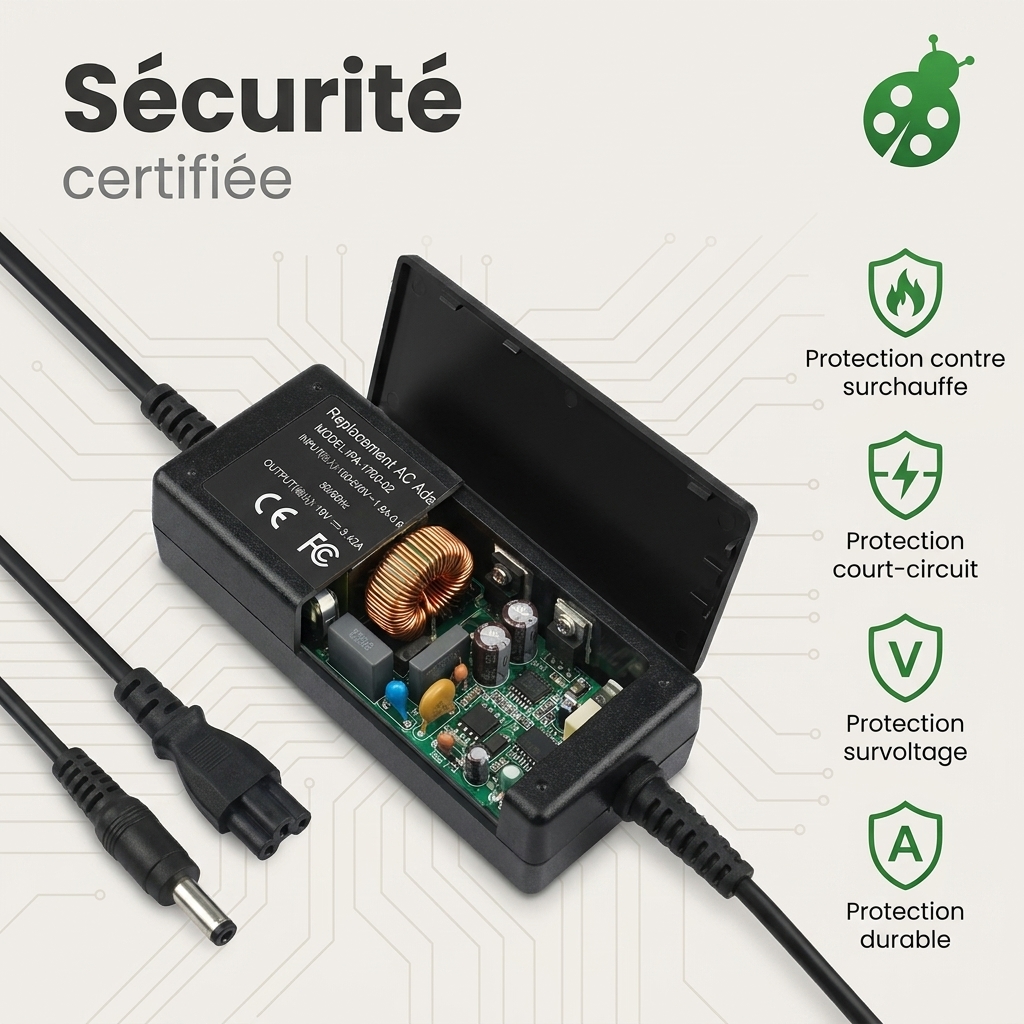 Chargeur ordinateur portable asus r541uv xx109t
