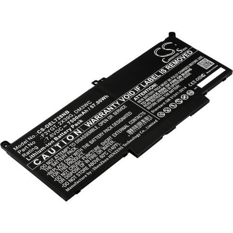 Batterie ordinateur portable dell latitude 12 7290