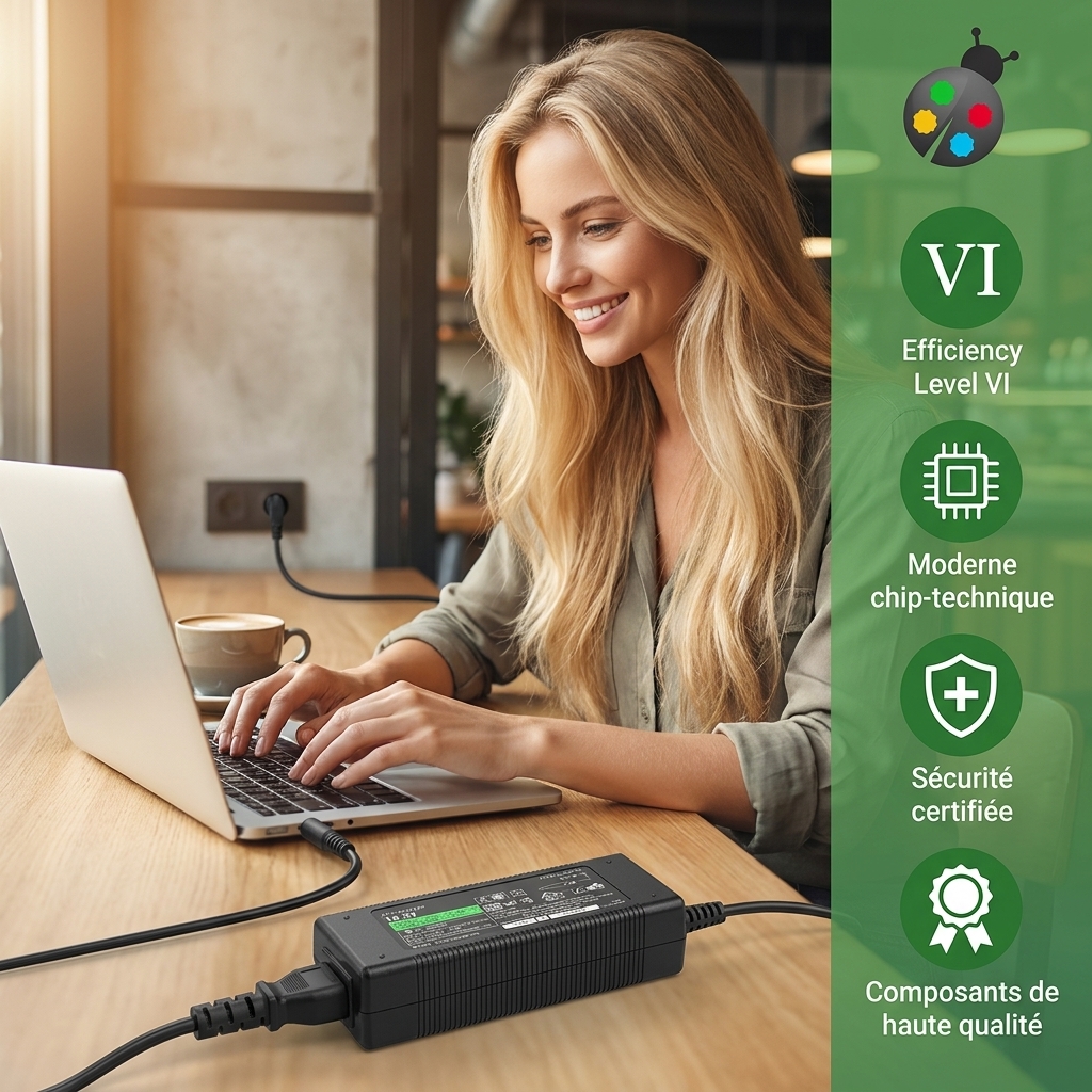 Chargeur ordinateur portable sony vaio pcg 81112m