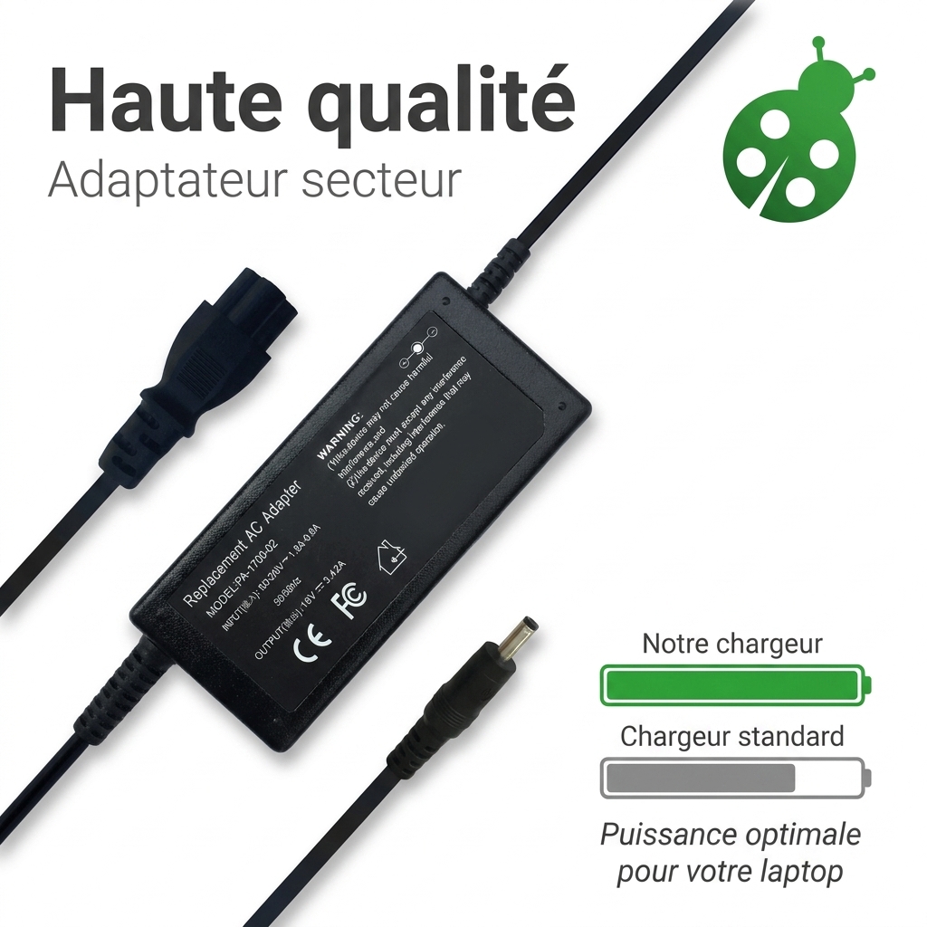 Chargeur ordinateur portable asus vivobook s14 s412da ek005t