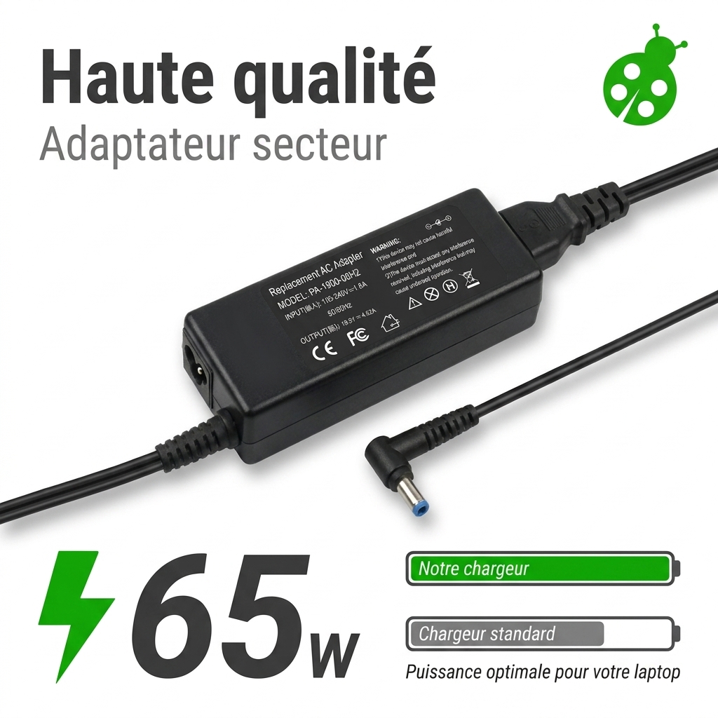 Chargeur ordinateur portable dell inspiron 15 3583