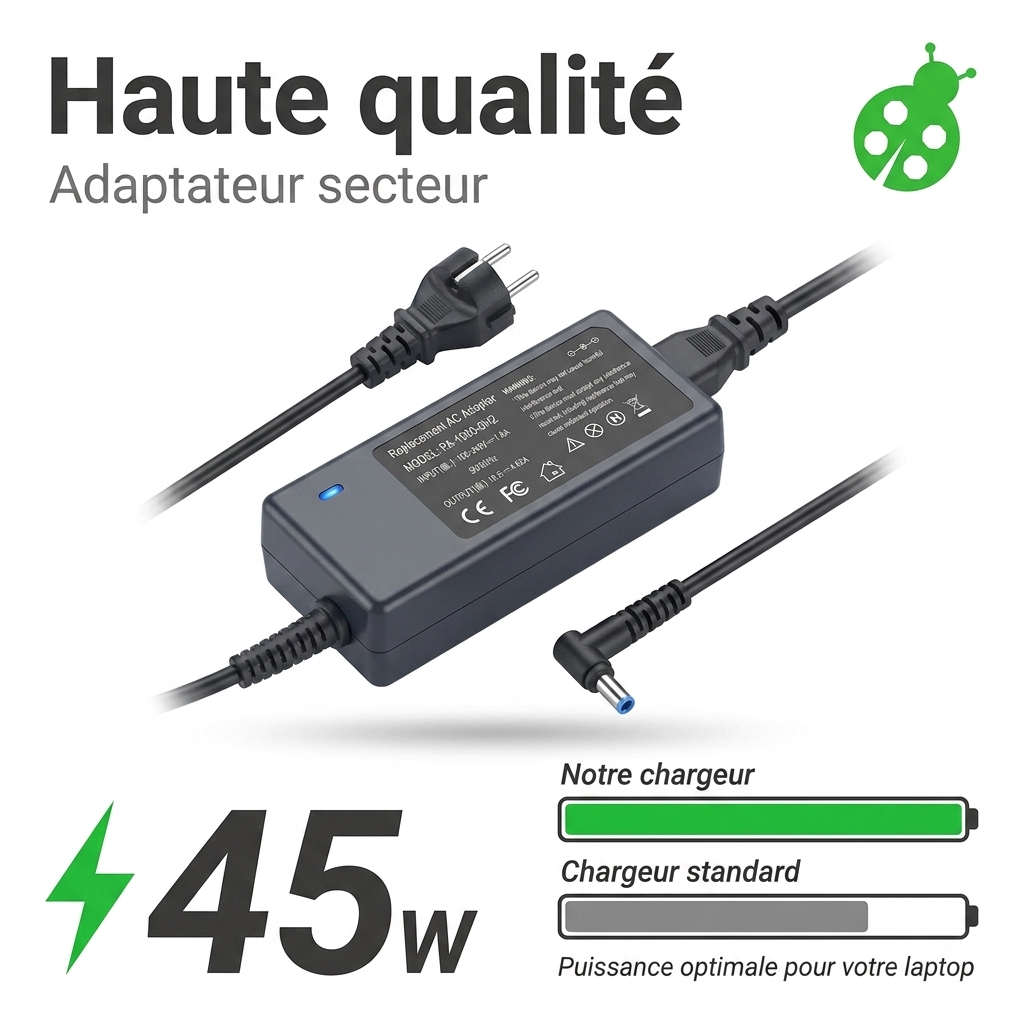 Chargeur ordinateur portable hp  14 bp016nf