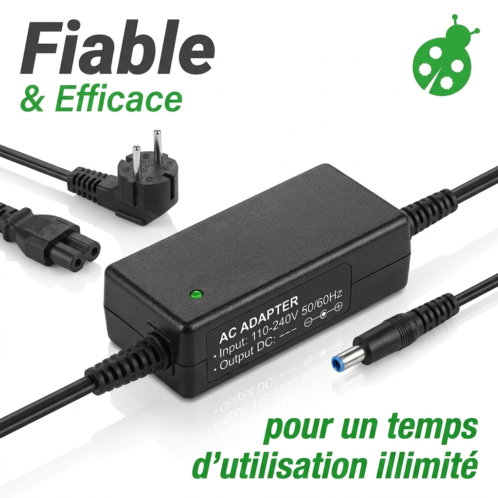 Chargeur ordinateur portable hp  pavilion 15 dw0062nf