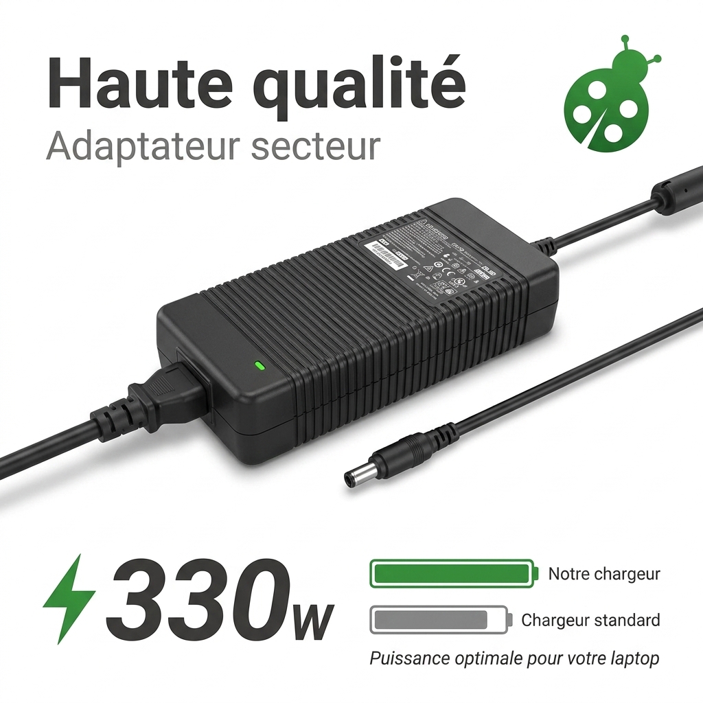 Chargeur ordinateur portable alienware predator 21