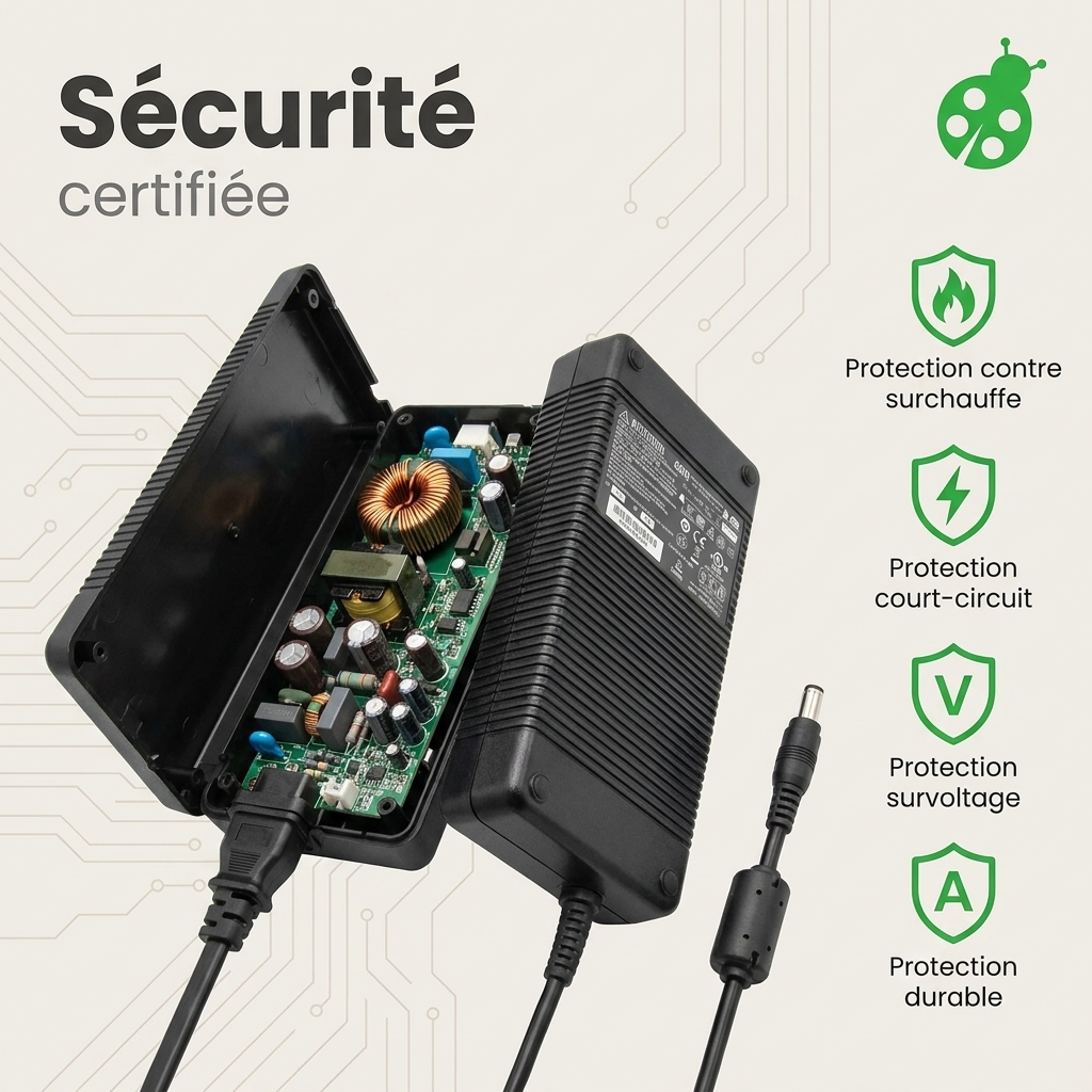 Chargeur ordinateur portable alienware predator 21