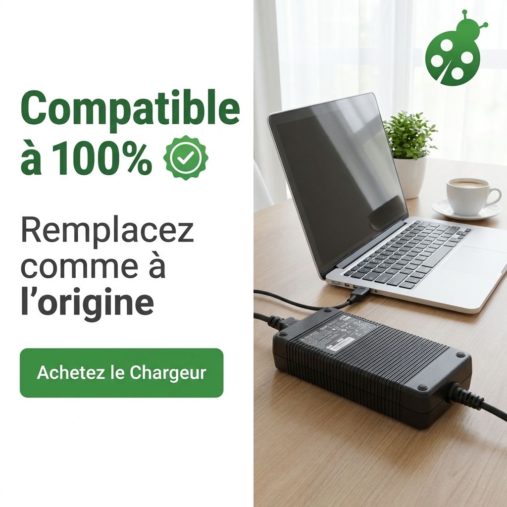 Chargeur ordinateur portable alienware predator 21