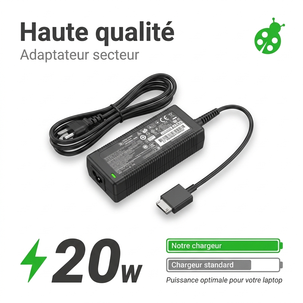 Chargeur ordinateur portable hp  envy x2 12 g000 cto