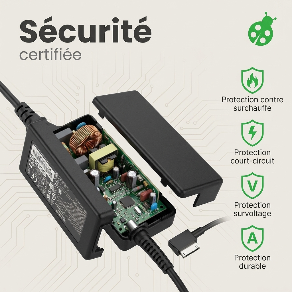 Chargeur ordinateur portable hp  envy x2 12 g000 cto