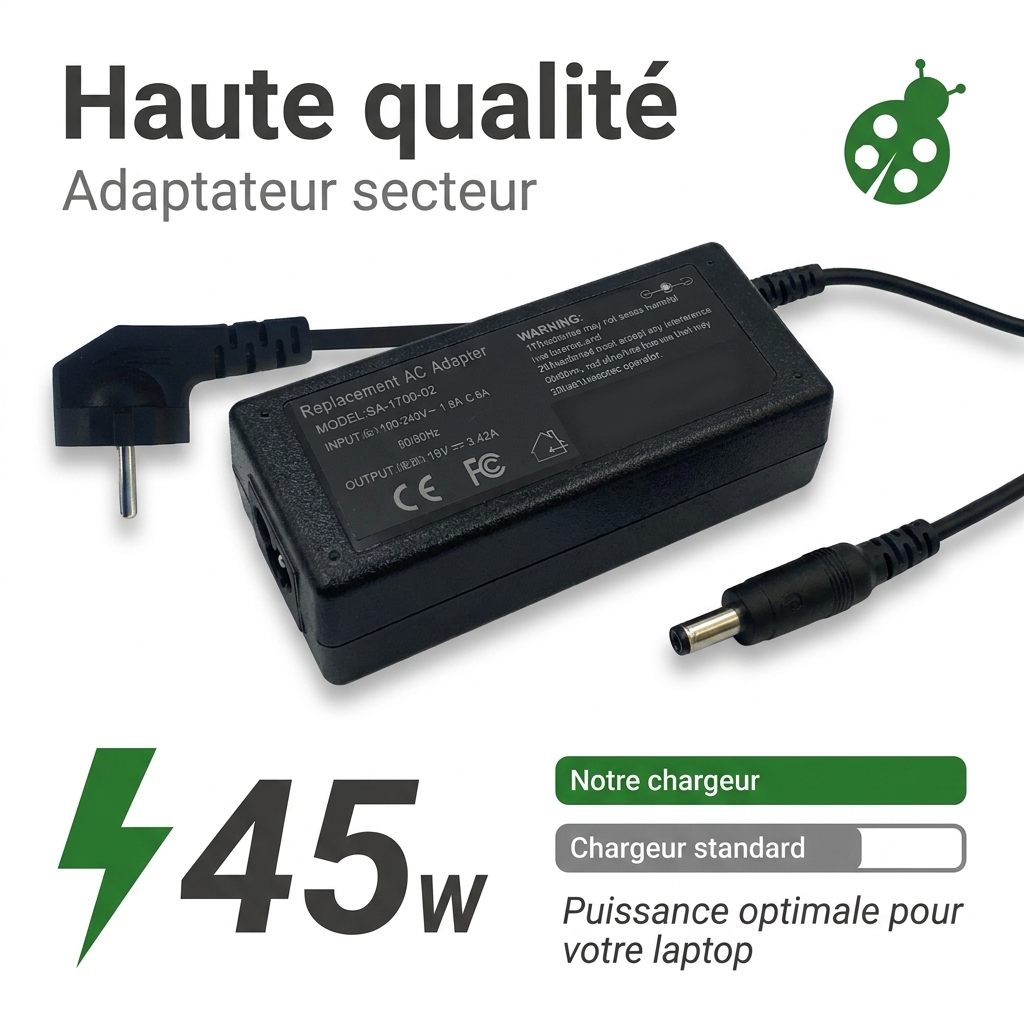 Chargeur ordinateur portable asus vivobook flip tp501
