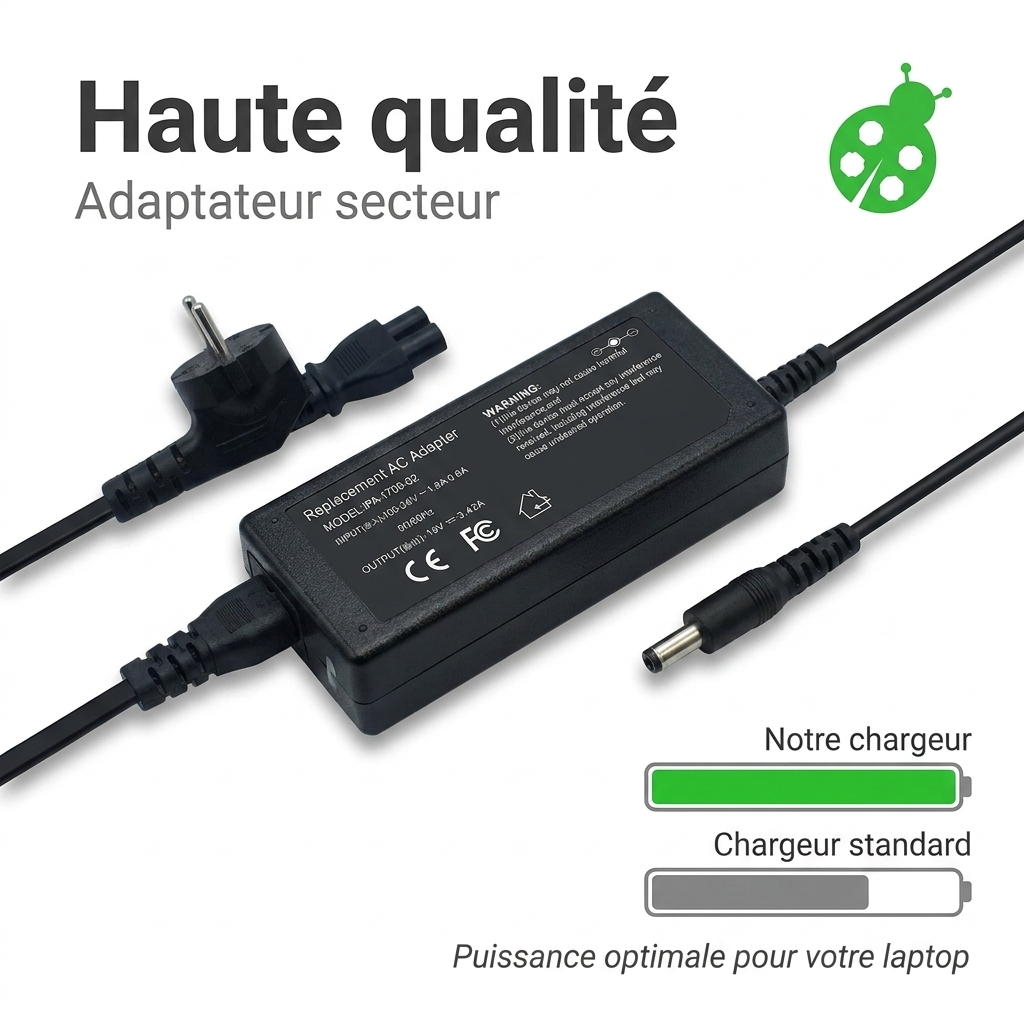 Chargeur ordinateur portable asus p1501ua dm915r