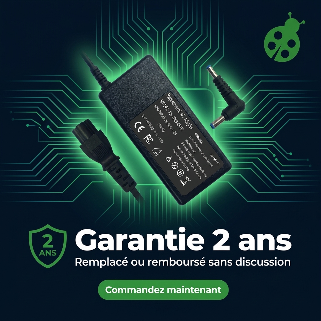 Chargeur ordinateur portable hp  pavilion 13 an0024nf