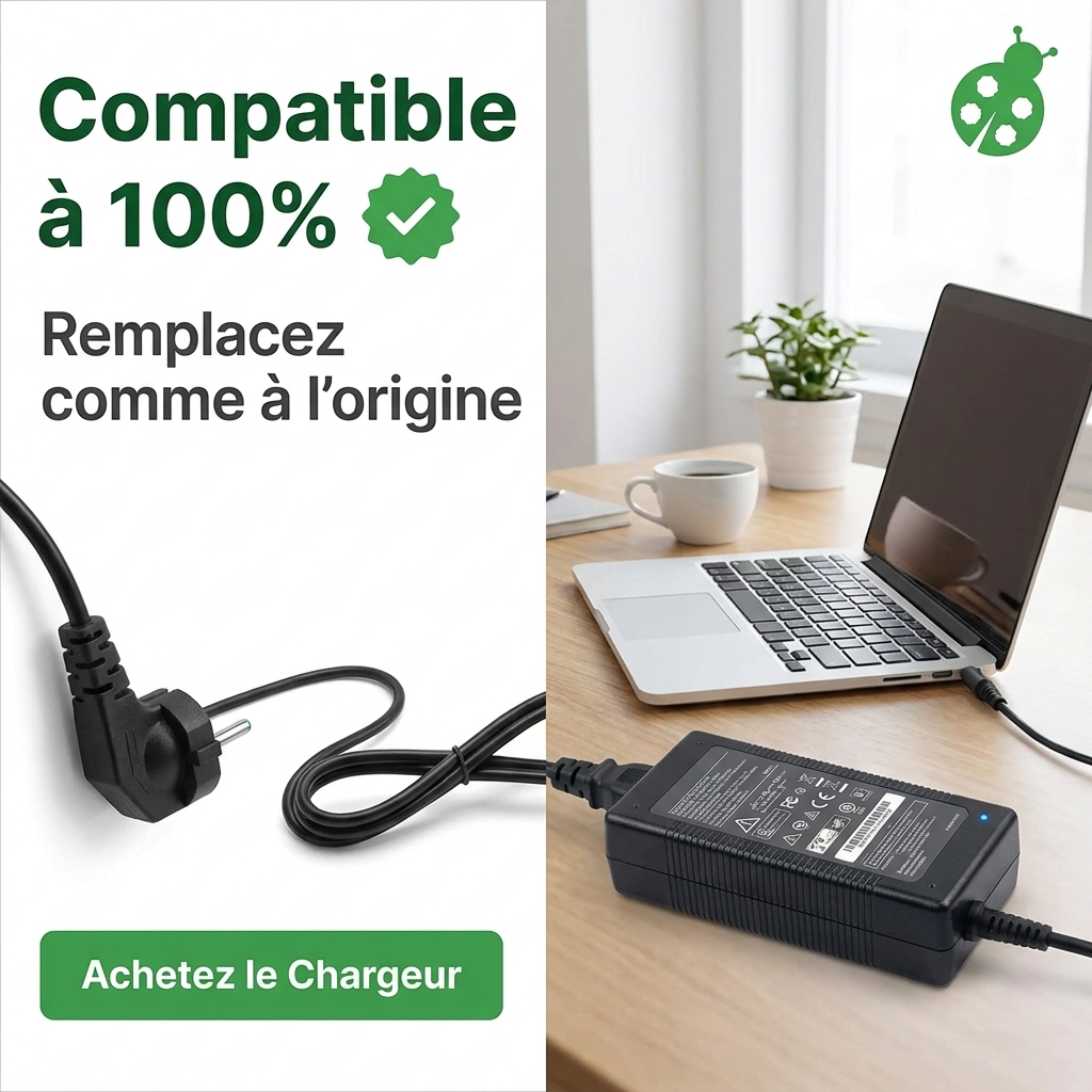 Chargeur ordinateur portable hp  pavilion 13 an0024nf