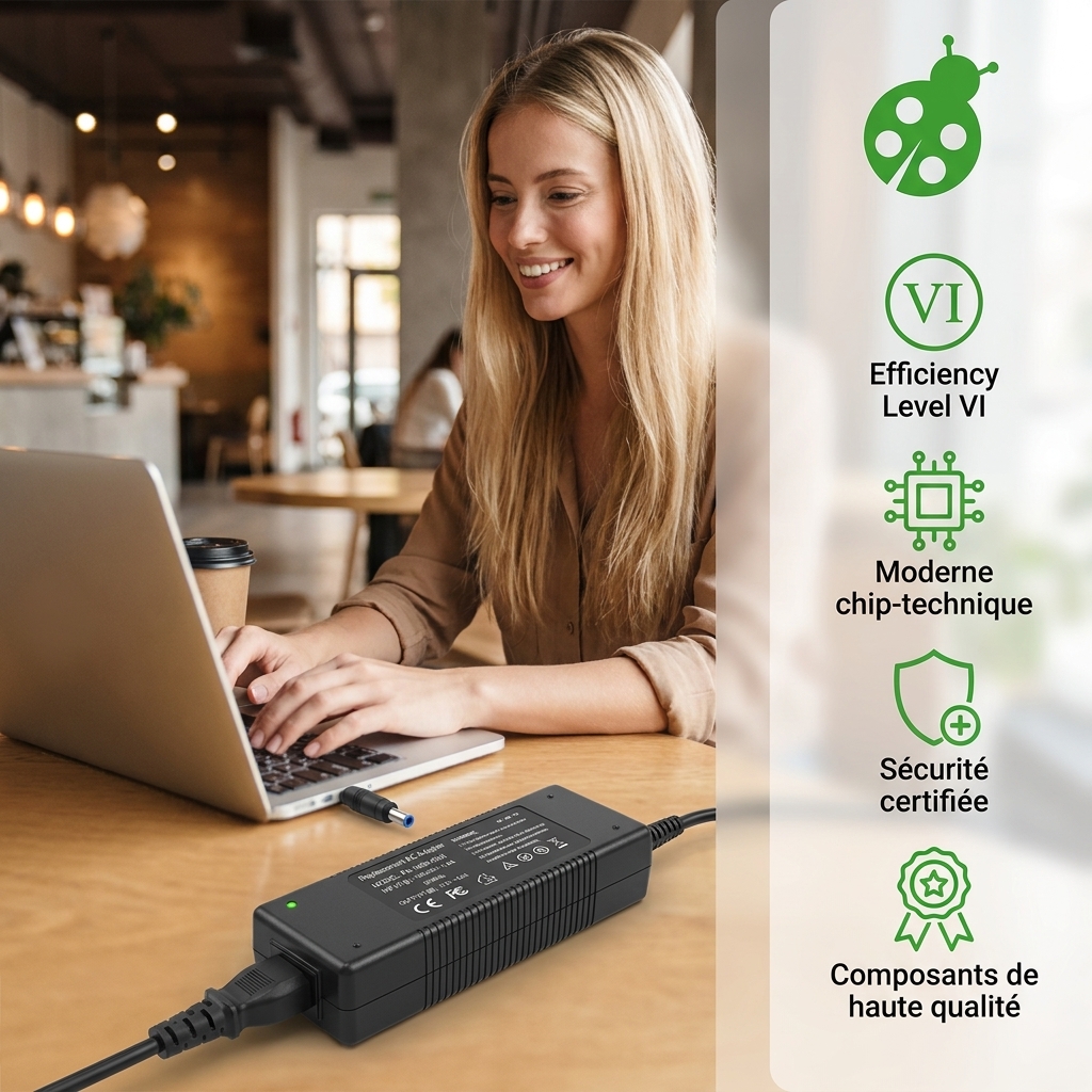 Chargeur ordinateur portable hp  pavilion 14 ce0006nf