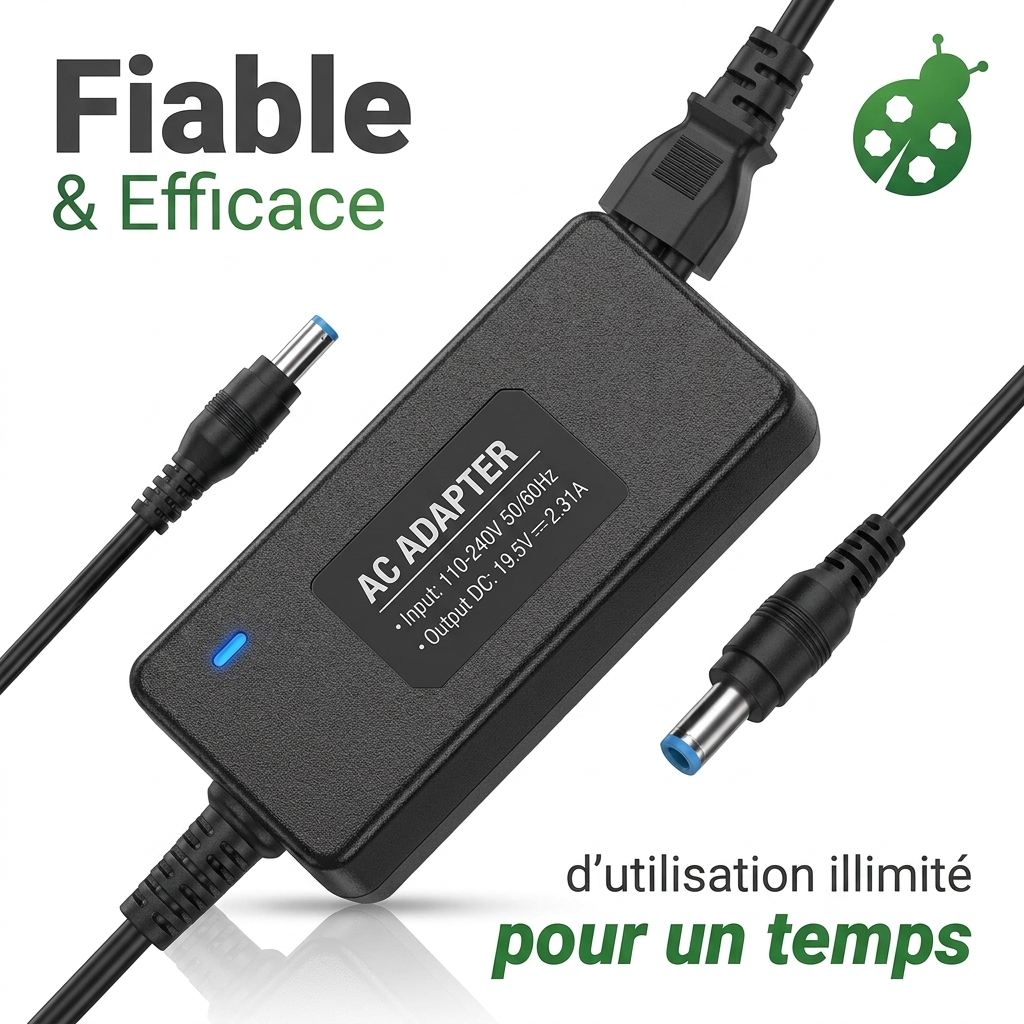 Chargeur ordinateur portable hp  stream 14 ds0013nf