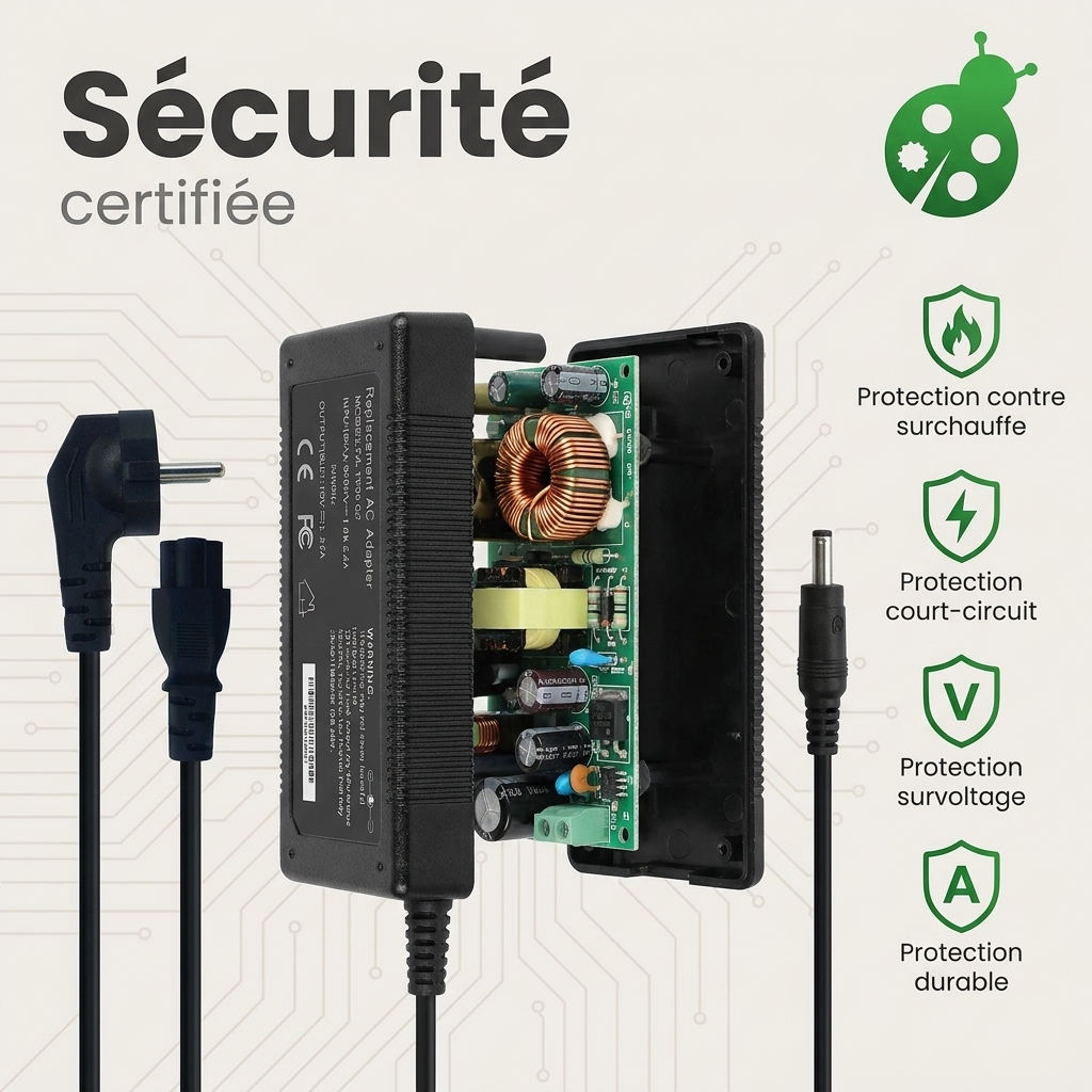 Chargeur ordinateur portable asus x409ua