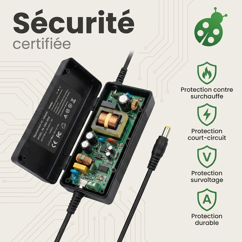Chargeur ordinateur portable asus r509fa ej597t