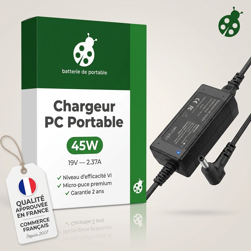 Chargeur ordinateur portable asus r409mj