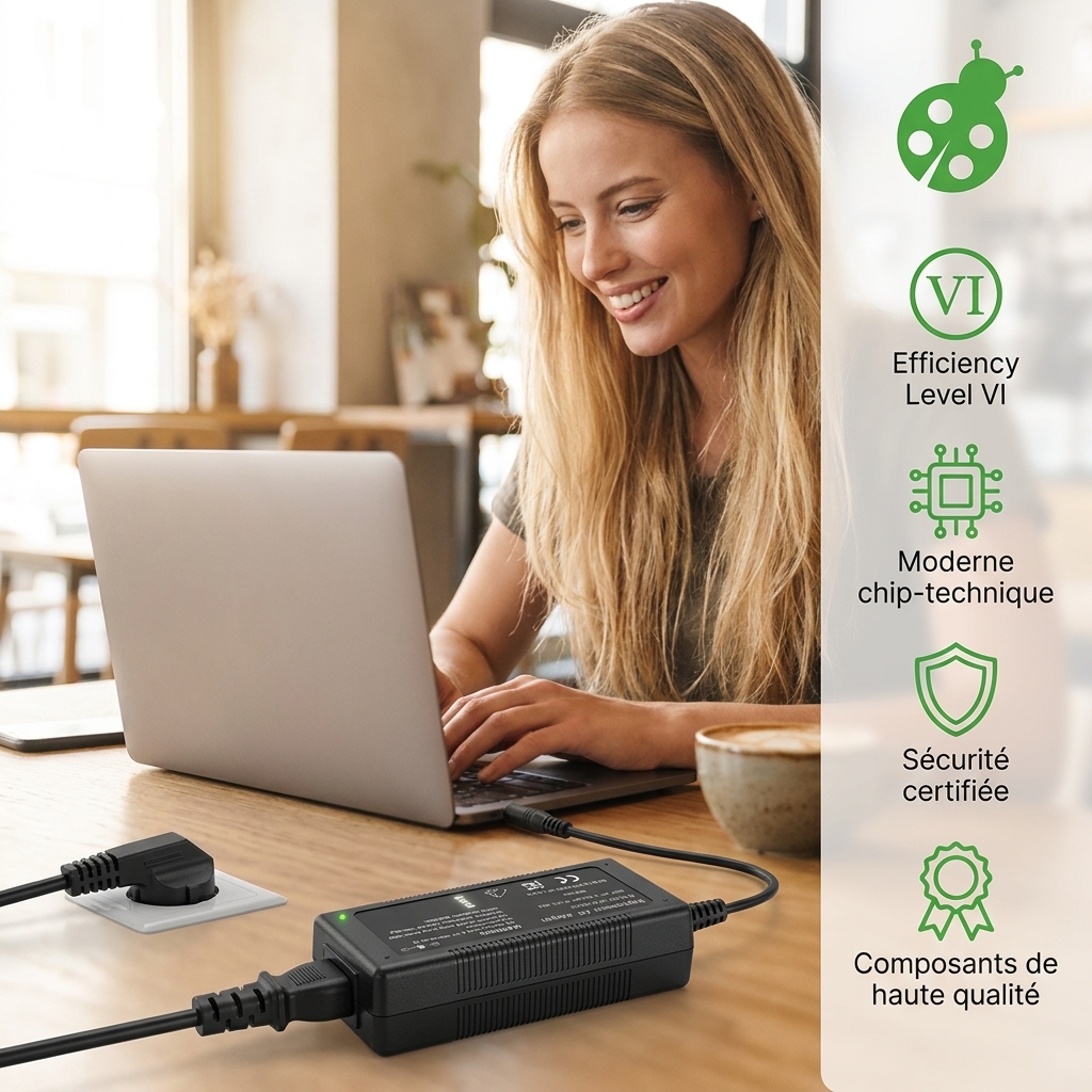 Chargeur ordinateur portable asus r409ldv