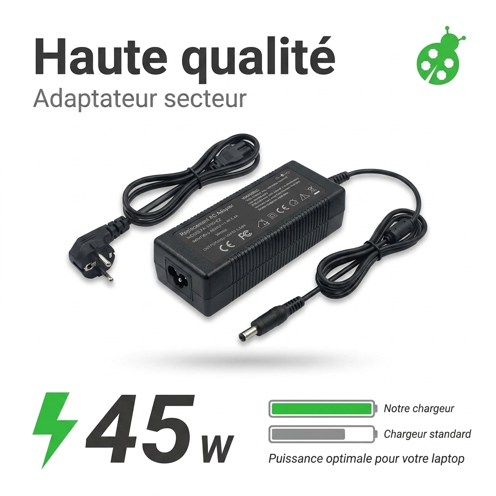 Chargeur ordinateur portable asus r409ua