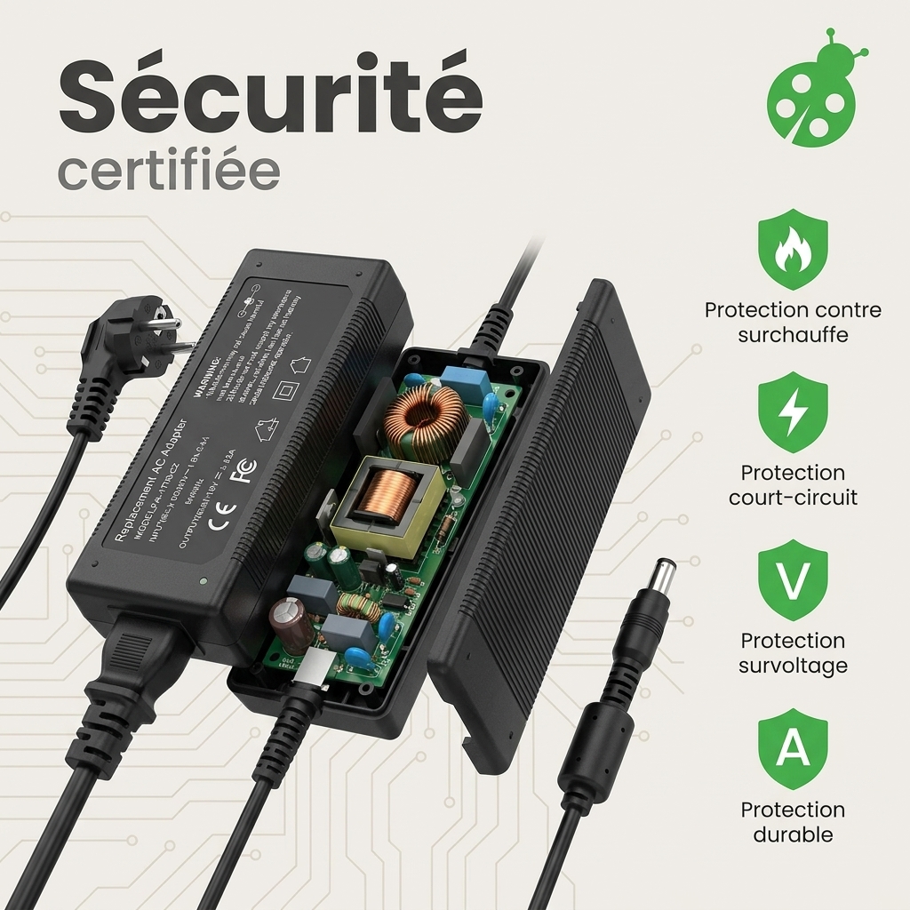 Chargeur ordinateur portable asus r409ua