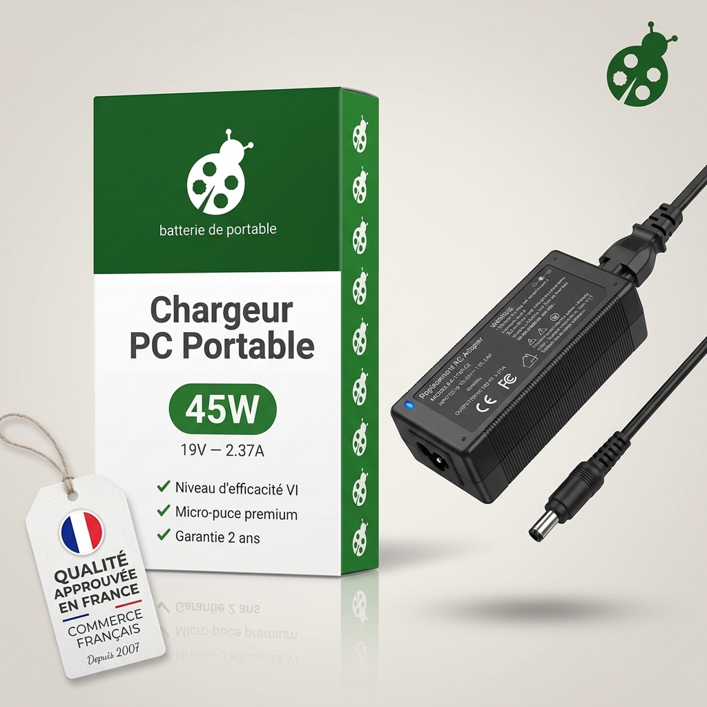 Chargeur ordinateur portable asus r509da