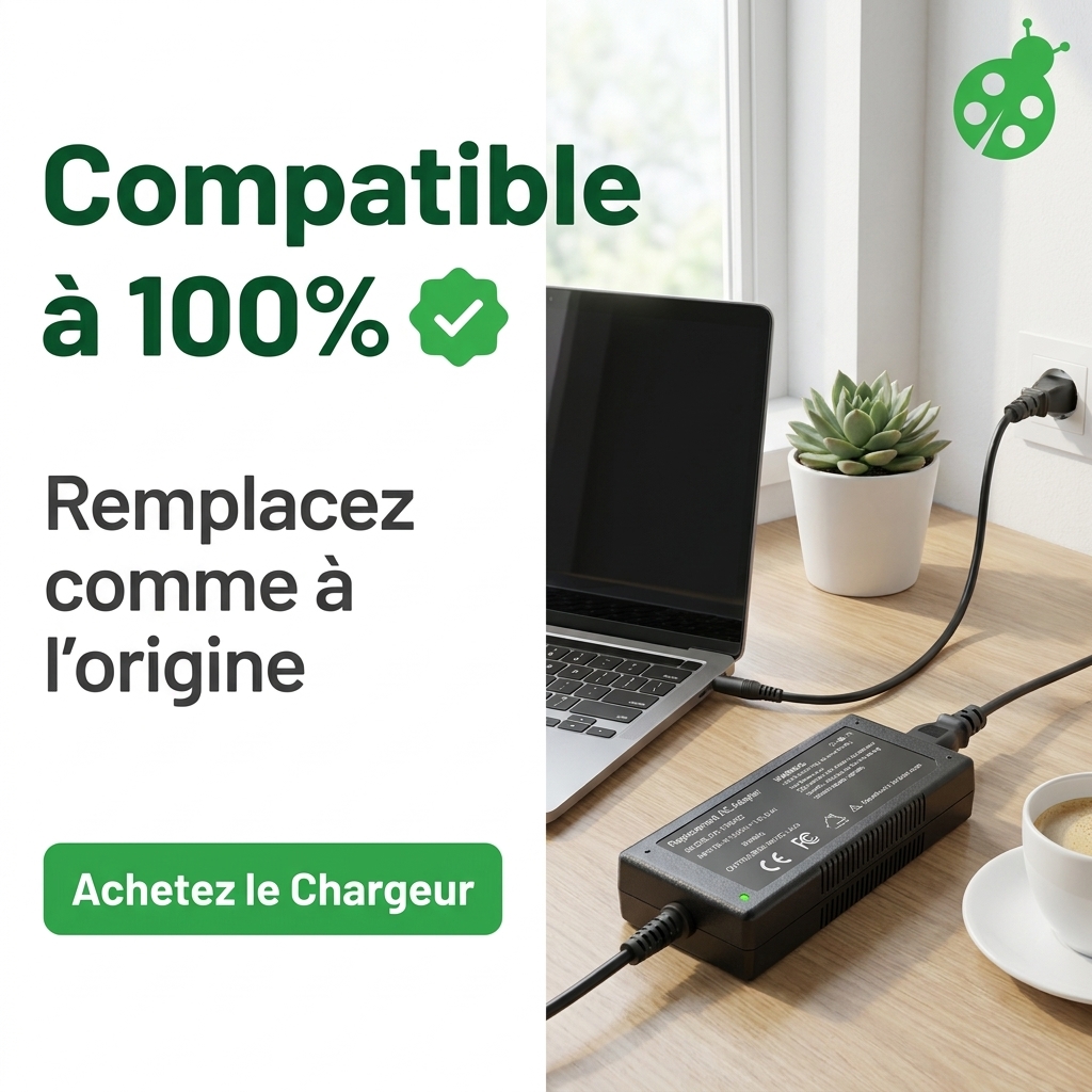 Chargeur ordinateur portable asus r509da ej107t