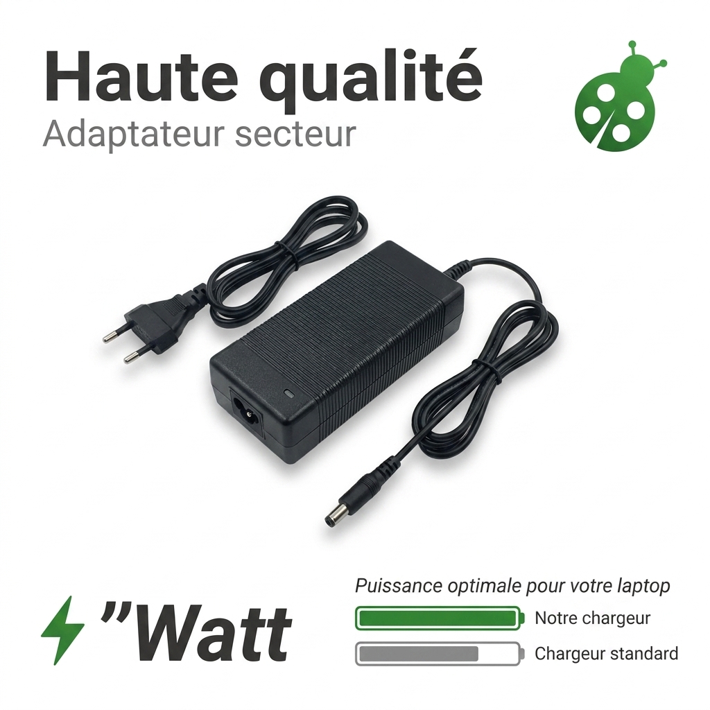 Chargeur ordinateur portable dell inspiron 17r (5720)