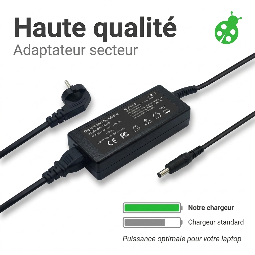 Chargeur ordinateur portable asus x509ua