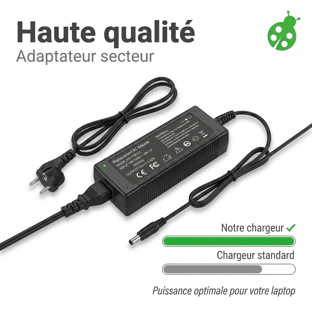 Chargeur ordinateur portable asus r543ua dm2977t
