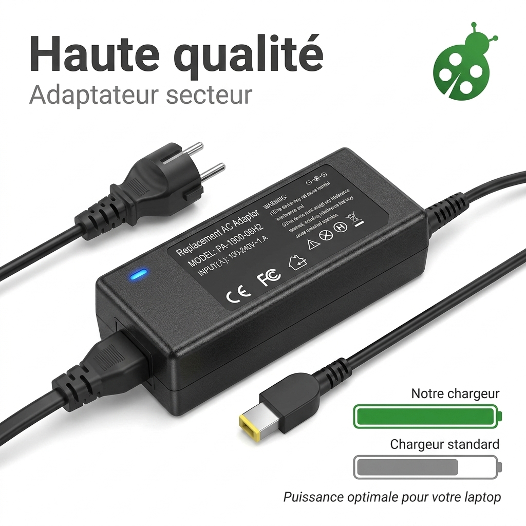 Chargeur ordinateur portable lenovo legion y740-15ichg