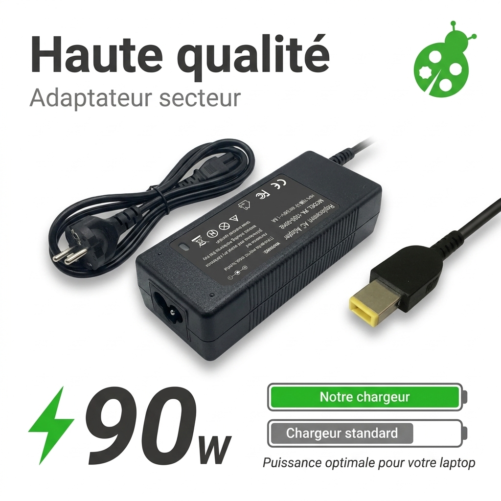 Chargeur ordinateur portable lenovo v130 15ikb