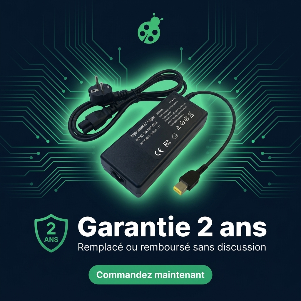 Chargeur ordinateur portable lenovo v130 15ikb