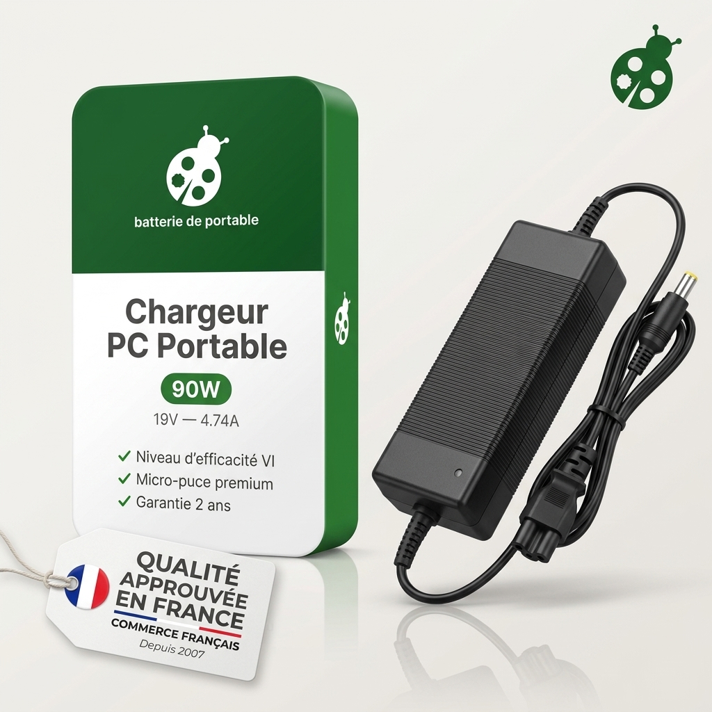 Chargeur samsung np300e5c