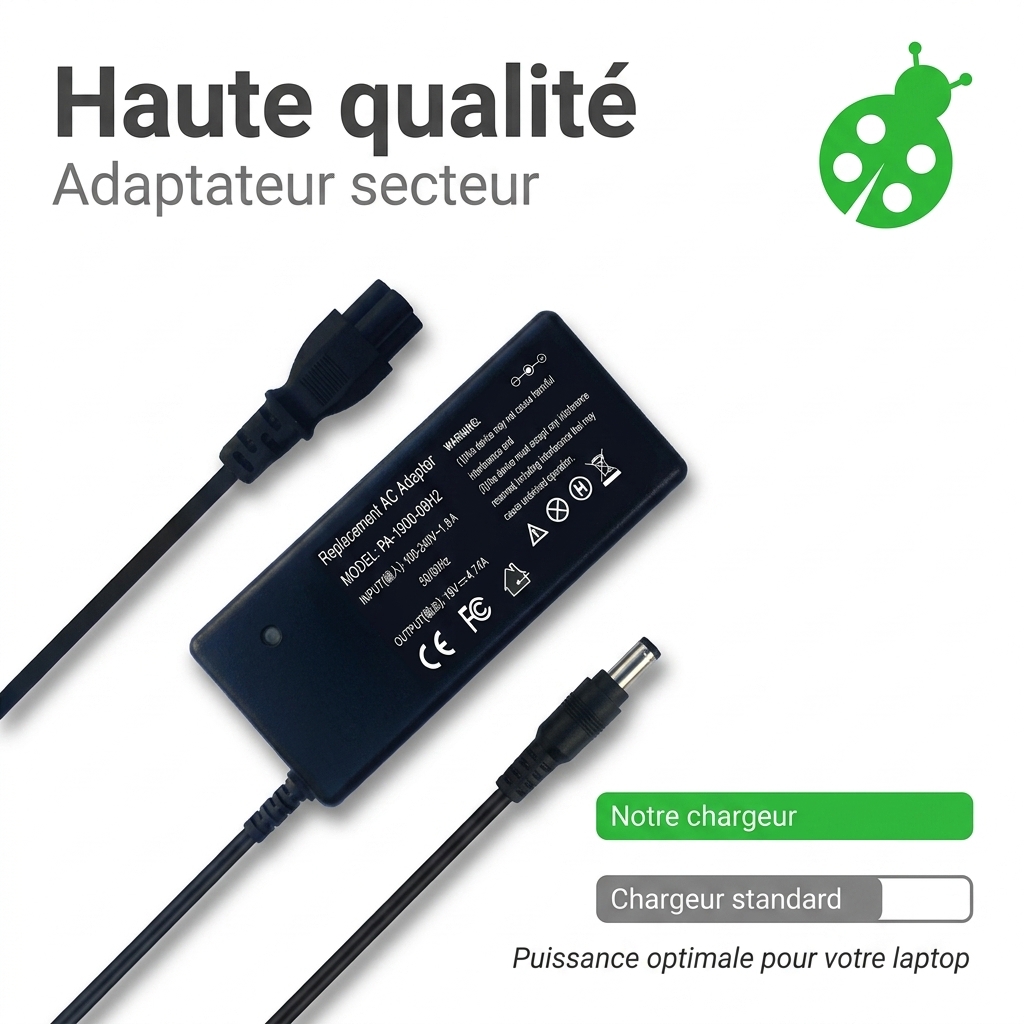 Chargeur ordinateur portable ldlc aurore pm5 4 s2