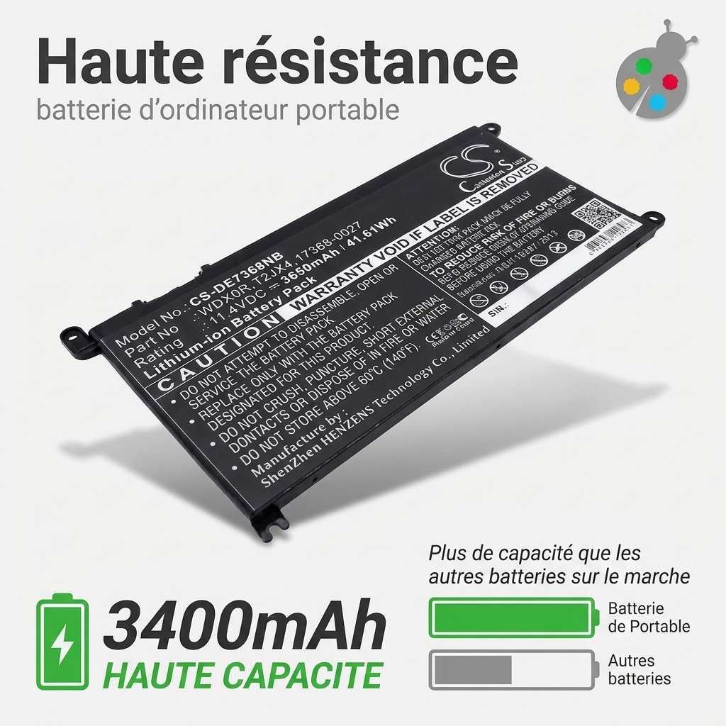 Batterie dell inspiron 13 5378