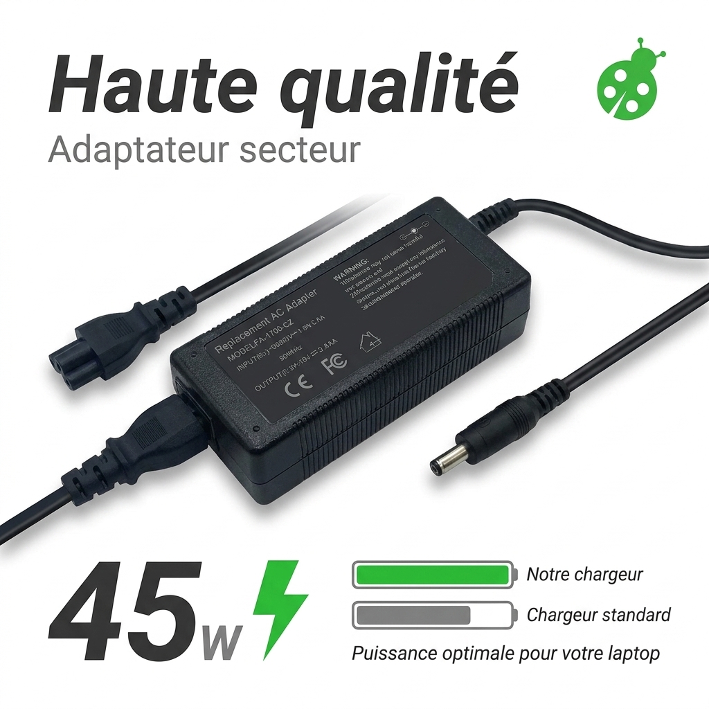 Chargeur ordinateur portable asus ux310ua gl100r