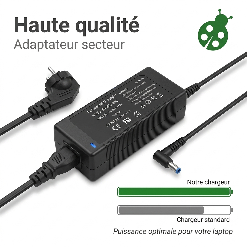 Chargeur ordinateur portable dell inspiron 17 3781