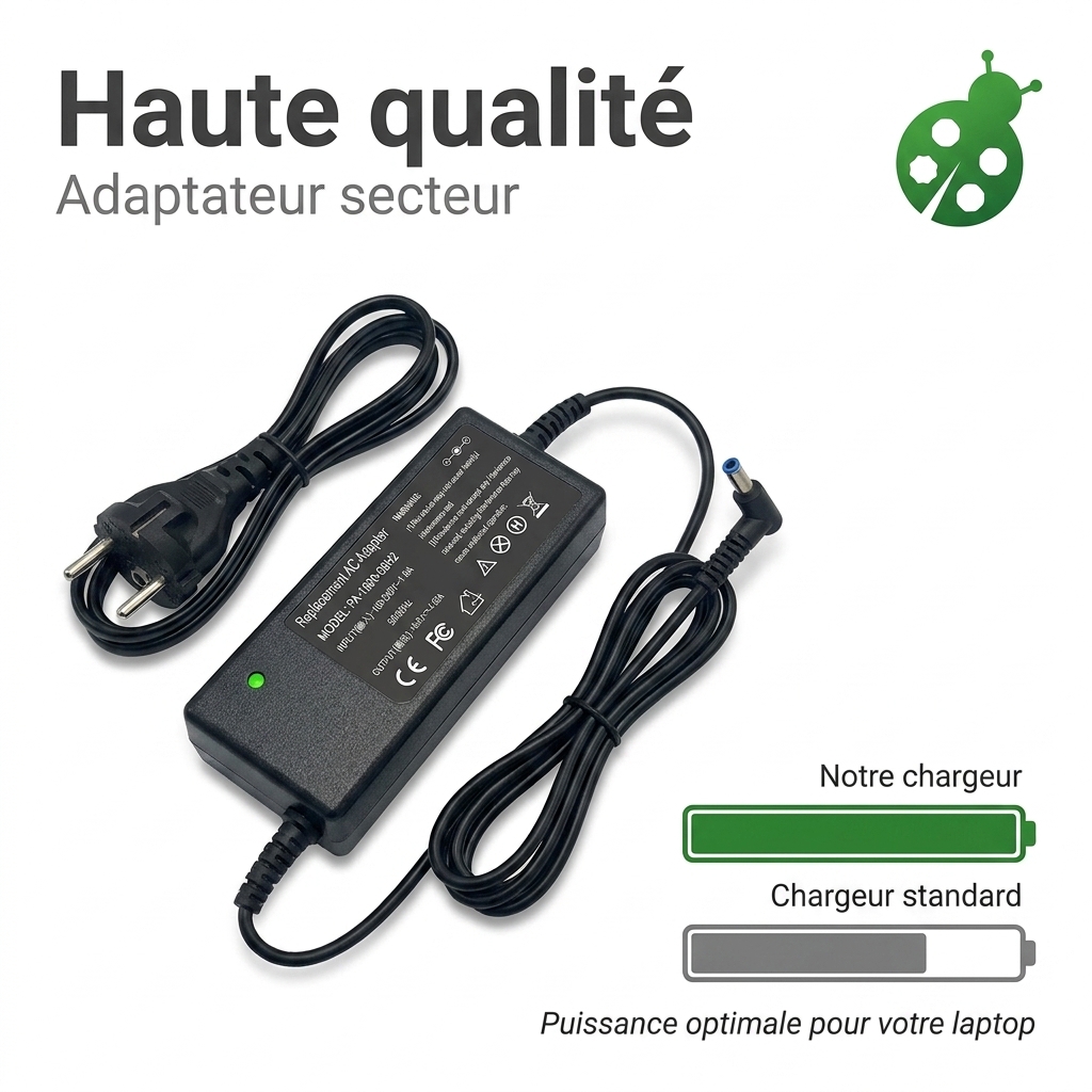 Chargeur ordinateur portable hp  chromebook x360 11 g1 ee