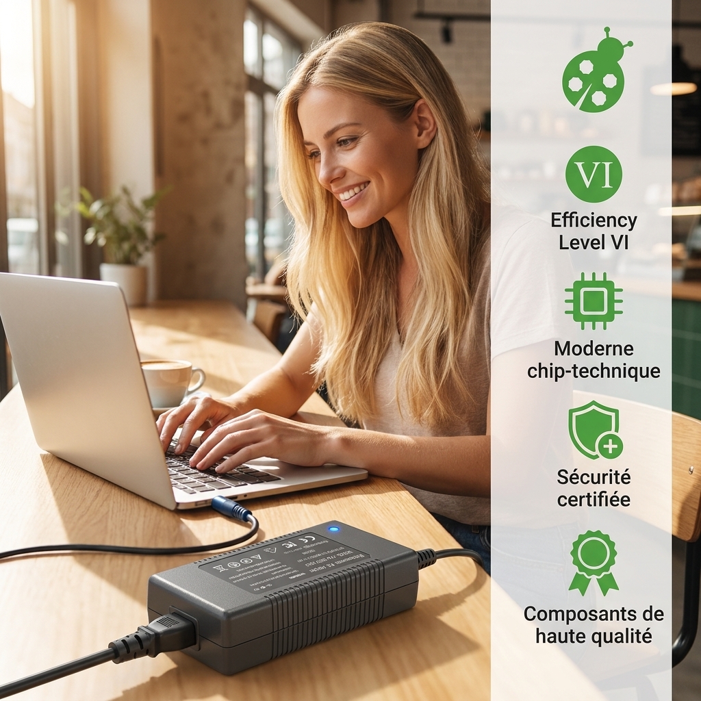 Chargeur ordinateur portable hp  chromebook x360 11 g1 ee