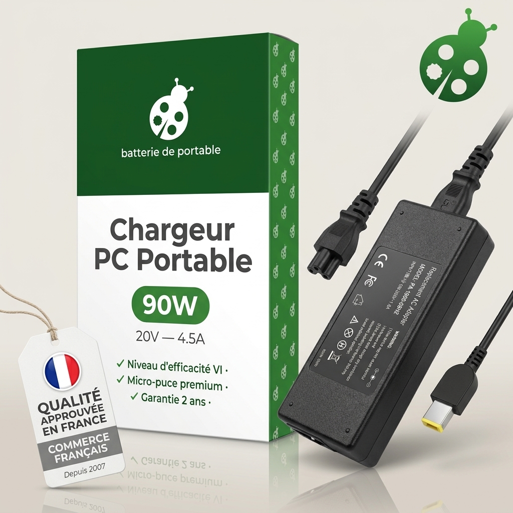 Chargeur lenovo thinkpad t470s