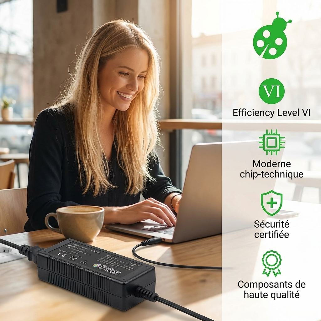 Chargeur ordinateur portable medion akoya e1231t