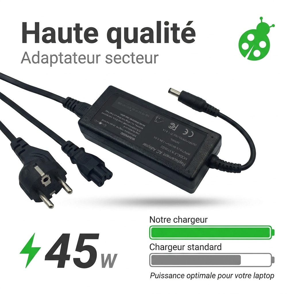 Chargeur ordinateur portable asus zenbook flip 13 ux362fa el093r