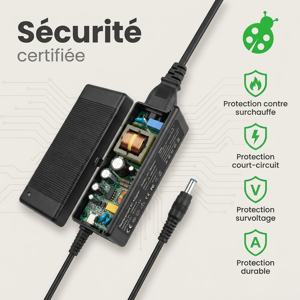 Chargeur ordinateur portable dell vostro 15 3581